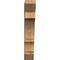 Ekena Millwork Balboa Slat Rough Sawn Bracket, Western Red Cedar, 6"W x 30"D x 36"H BKT06X30X36BOA06RWR - alternate 4
